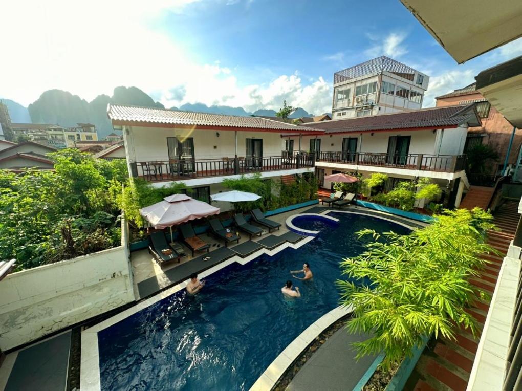 Confetti Garden Resort Vang Vieng Zewnętrze zdjęcie